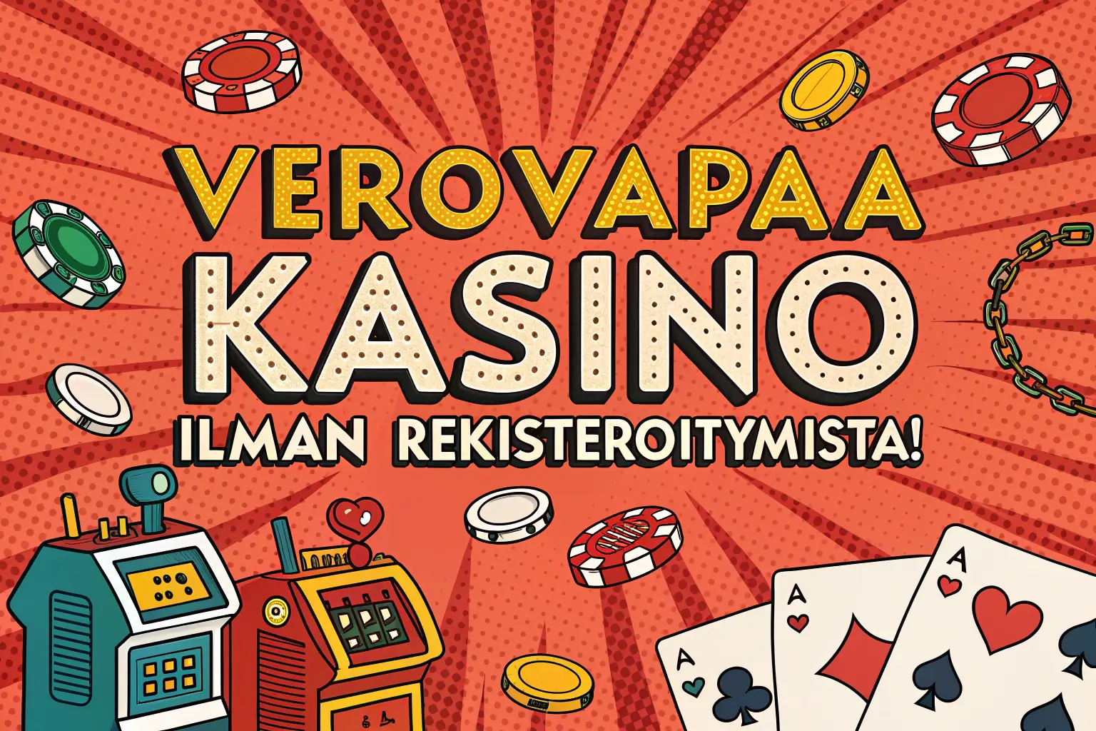 Verovapaa kasino ilman rekisteröitymistä